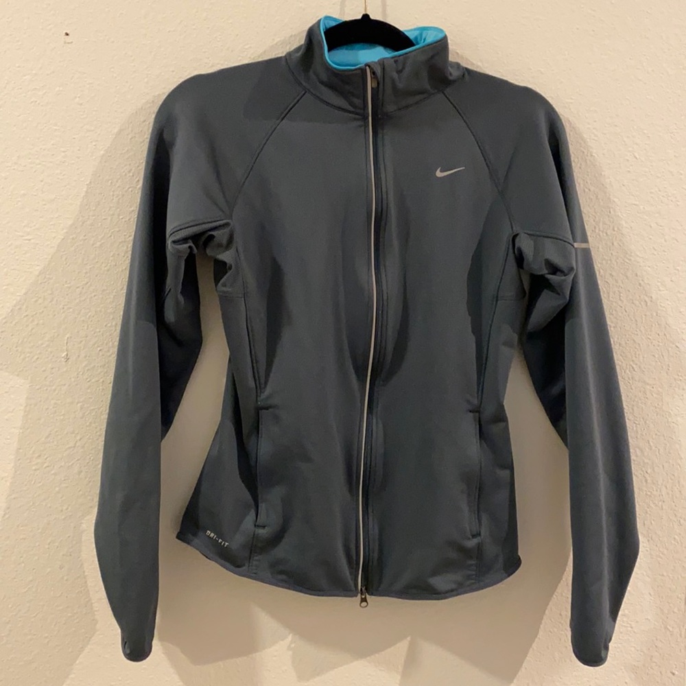 Nike dry fit sports running jacket size Small